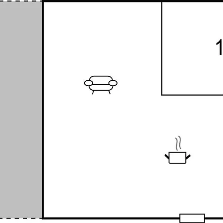 1 Bedroom In Holiday home
